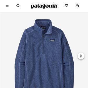 Men's Patagonia Better Sweater® 1/4-Zip Fleece